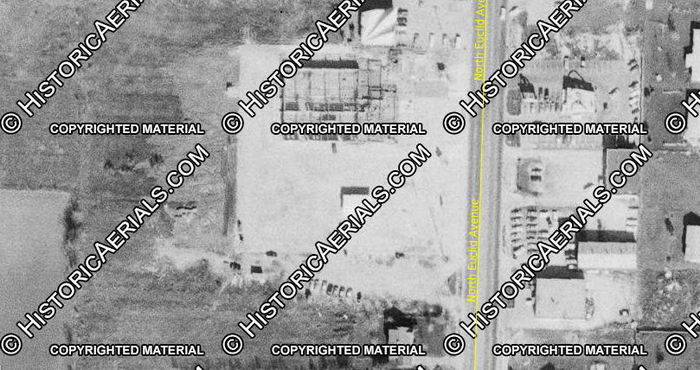 Amigo Motel - 1965 Aerial (newer photo)